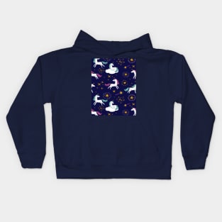 Unicorn Pattern Kids Hoodie